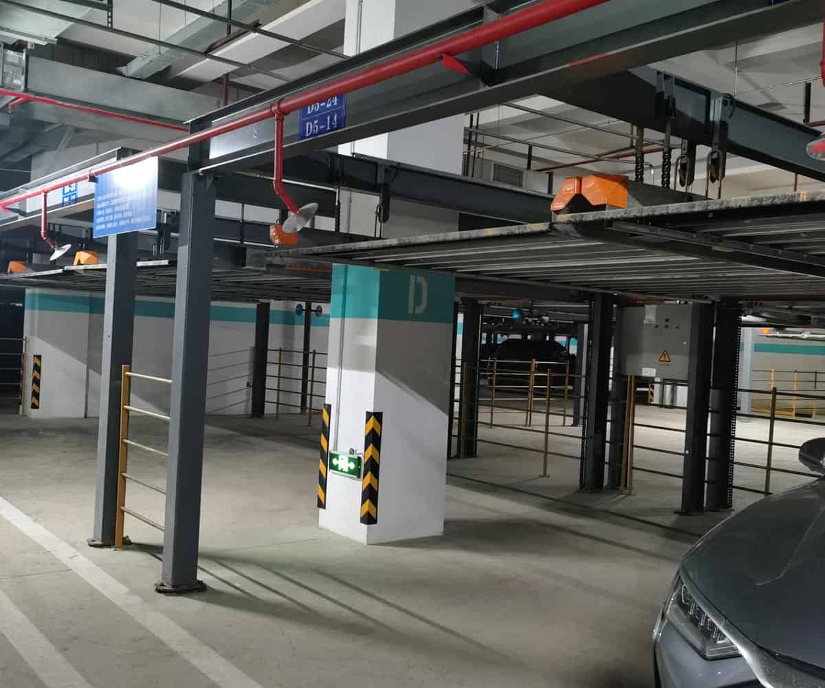 小區(qū)兩柱簡易升降類立體停車設(shè)備